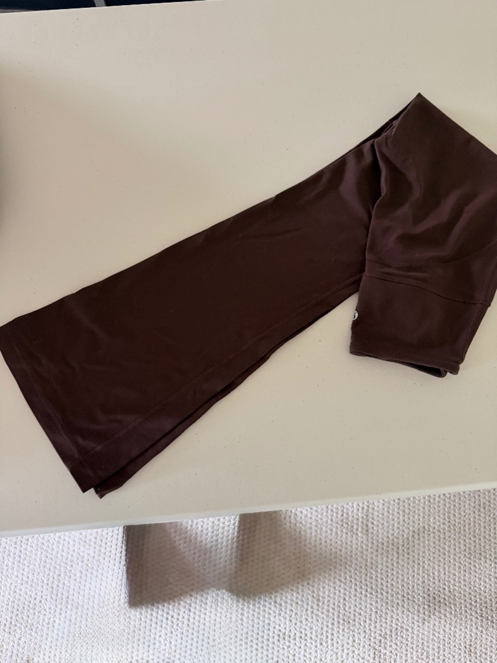 Lululemon Groove Super-High-Rise Flared Pants — Brown